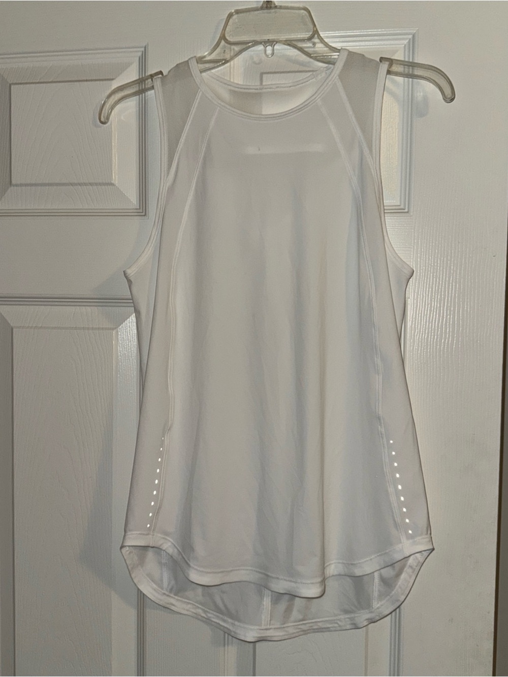 lululemon athletica White Performance Sleeveless Tank